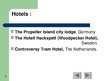 Prezentációk 'Three Unusual Hotels of the World', 3.                