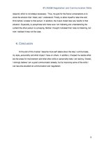 Esszék 'Self-Reflection on Negotiation and Communication Skills', 5.                