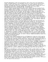 Esszék 'The Globe Theater', 1.                