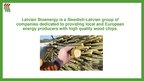 Prezentációk 'Latvian Bioenergy', 2.                