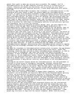 Esszék 'Communications Technology: Global Information Infrastructure', 6.                