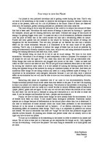 Esszék 'Four Ways to Save the Planet', 1.                