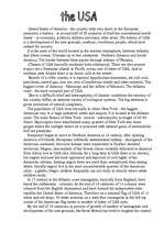 Kutatási anyagok 'The USA', 1.                