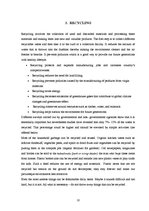 Kutatási anyagok 'Respect - Recycle - Reuse', 10.                