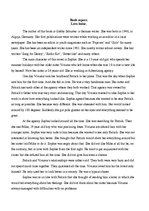 Esszék 'Book Report "Love Letter"', 1.                