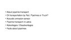 Prezentációk 'Pipeline Transport', 2.                