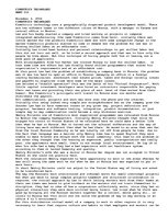 Esszék 'Cimetrics Technology', 1.                