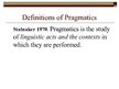 Prezentációk 'Pragmatics and Semantics. Linguistic. English', 9.                