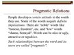 Prezentációk 'Pragmatics and Semantics. Linguistic. English', 17.                