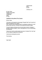 Minták 'Formal Letter', 1.                