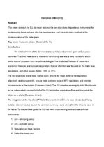 Összefoglalók, jegyzetek 'European Union ', 1.                