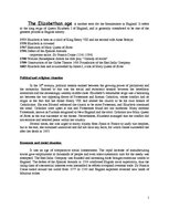 Kutatási anyagok 'The Elizabethan Age in English Literature: Marlowe, Ben Jonson and Shakespeare', 2.                