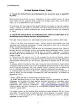 Kutatási anyagok 'United States - Cuban Trade', 1.                