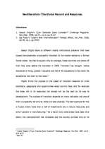 Esszék 'Neoliberalism: The Global Record and Response', 1.                