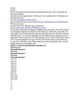 Összefoglalók, jegyzetek 'Tax Survey in the UK', 14.                