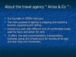 Prezentációk 'Travel agency "Airisa & Co"', 4.                