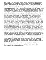 Esszék 'This Is an Essay I Wrote for a Professional Ethics Class about Homeschooling and', 1.