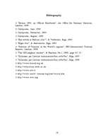 Kutatási anyagok 'The Role of Tourism in the World’s Economy', 14.                