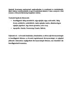 Összefoglalók, jegyzetek 'Óraterv', 2.                