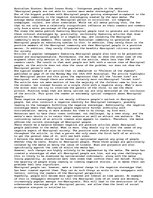 Esszék 'Indigenous people in the media.', 1.                