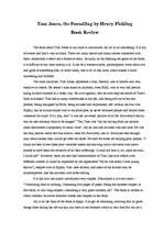 Esszék 'Tom Jones, the Foundling by Henry Fielding', 1.                