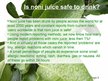 Prezentációk 'Noni Juice', 6.                