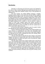 Kutatási anyagok 'Public Holidays in the United Kingdom and Latvia ', 3.                