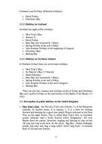 Kutatási anyagok 'Public Holidays in the United Kingdom and Latvia ', 6.                