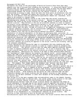 Esszék 'This Paper Is about the Debates Between the Natural Sciences and the Social Scie', 1.                