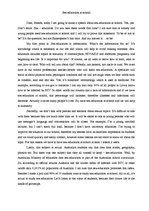 Esszék 'Sex-Education at School', 1.                