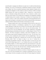 Kutatási anyagok '"The World Is Flat: A Brief History of the Twenty-First Century" by Thomas L.Fri', 3.                