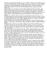 Esszék 'Violent Video Games and Ethics', 1.                