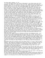 Esszék 'The Shakespearean Theatre', 2.                