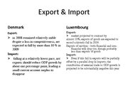Prezentációk 'Economics of Denmark and Luxembourg', 5.                