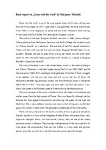 Esszék 'Book Report on "Gone with the wind" by Margaret Mitchell', 1.