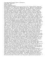 Összefoglalók, jegyzetek 'Inter-Organismal Transport in Paramecium', 1.                