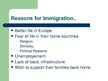 Prezentációk 'European Union Immigration Policy', 4.                