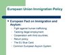 Prezentációk 'European Union Immigration Policy', 7.                