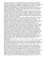 Esszék 'Concepts of Organizational Behavior', 1.                