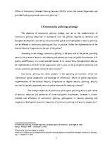 Kutatási anyagok 'Community Policing', 7.                