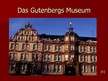 Prezentációk 'Johann Gutenberg', 13.                