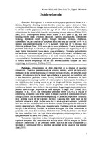 Kutatási anyagok 'Schizophrenia', 1.                