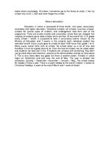 Esszék 'My School and My Teachers', 2.                