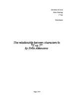 Kutatási anyagok 'The relationship between characters in "X un Y" by Eriks Ādamsons', 1.                