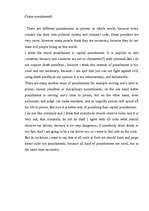 Esszék 'Crime Punishments', 1.                