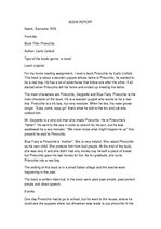 Esszék 'Book Report "Pinocchio"', 1.                