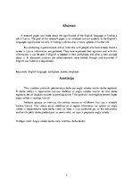 Kutatási anyagok 'English Language Significance in Finding a Job in Latvia', 2.                