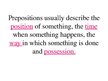 Prezentációk 'Prepositions', 5.                