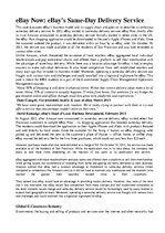 Összefoglalók, jegyzetek 'E-Commerce Analysis Paper', 1.                