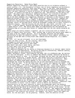 Esszék 'Supporting Characters Added Story Depth', 1.                